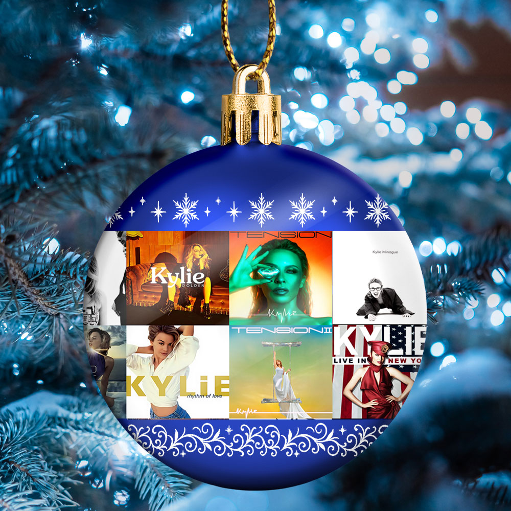 Kylie Minogue Ball Ornament – Sparkle Like a Pop Icon