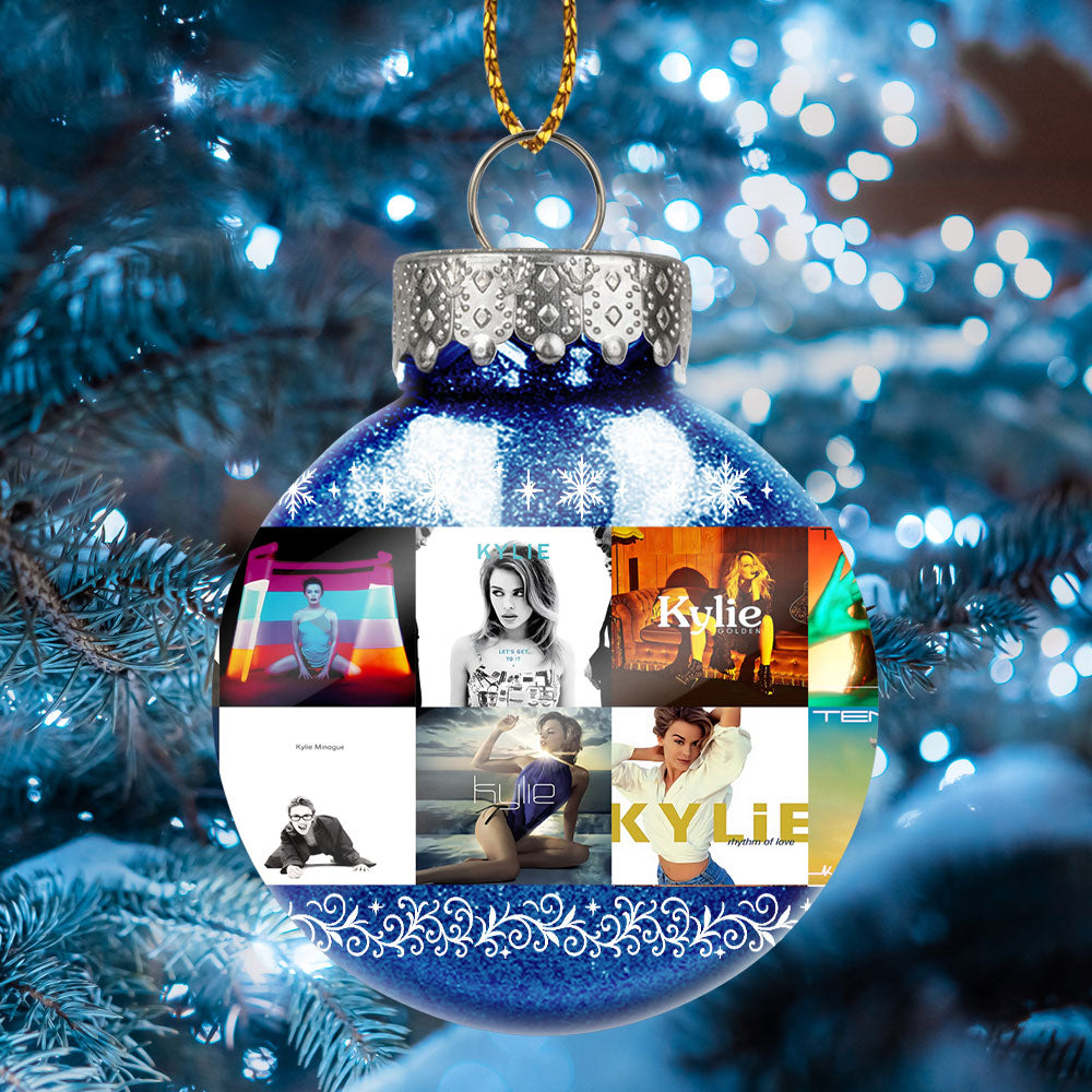 Kylie Minogue Ball Ornament – Sparkle Like a Pop Icon