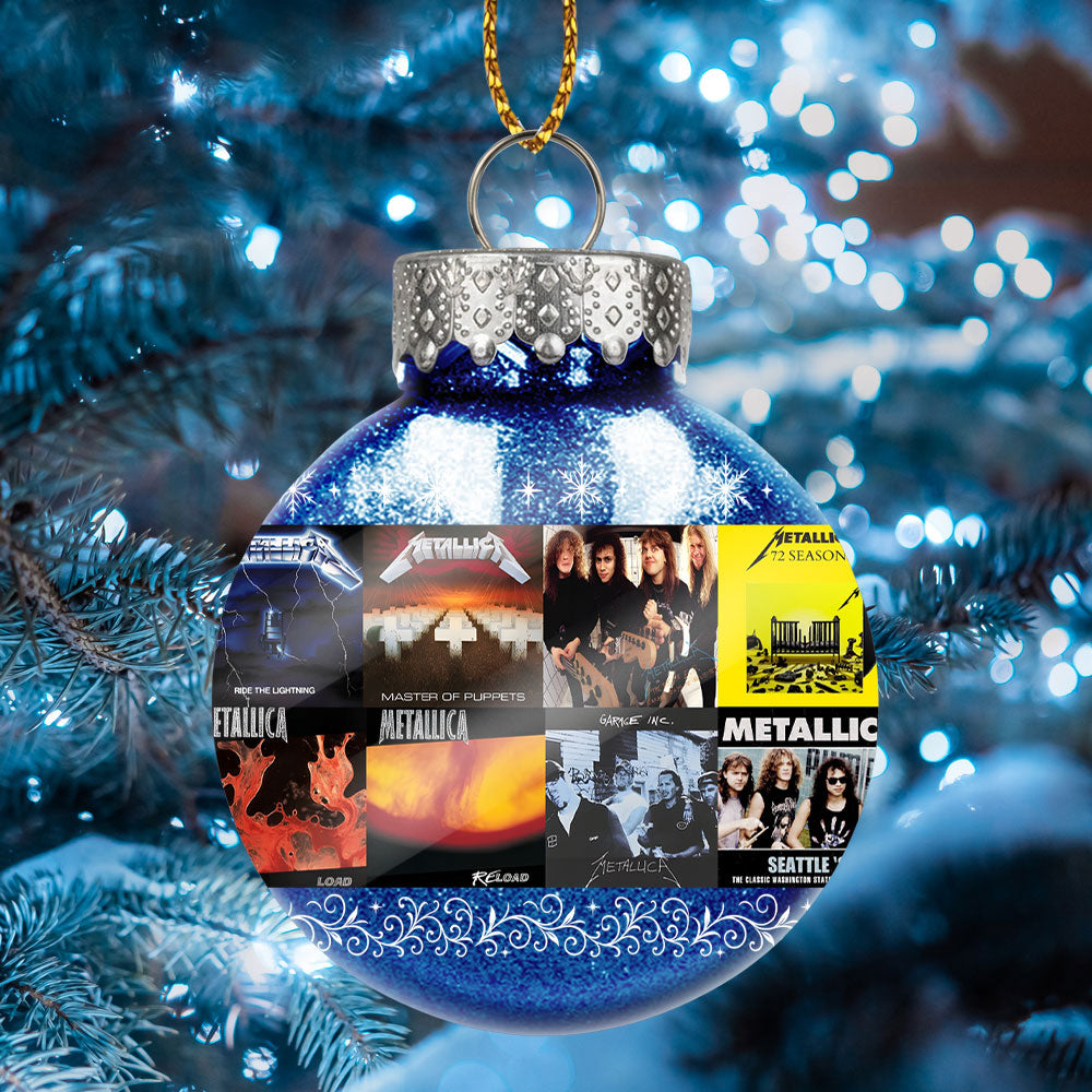Metallica Ball Ornament – Thrash Legends Meet Holiday Power