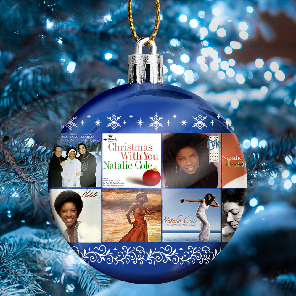 Natalie Cole Ball Ornament – Soulful Elegance