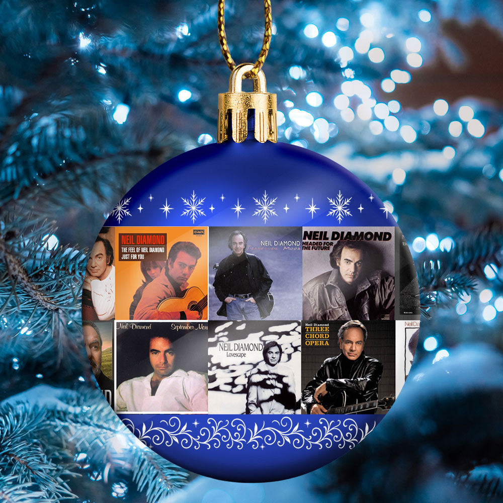Neil Diamond Ball Ornament – A Sparkling Tribute to Timeless Classics