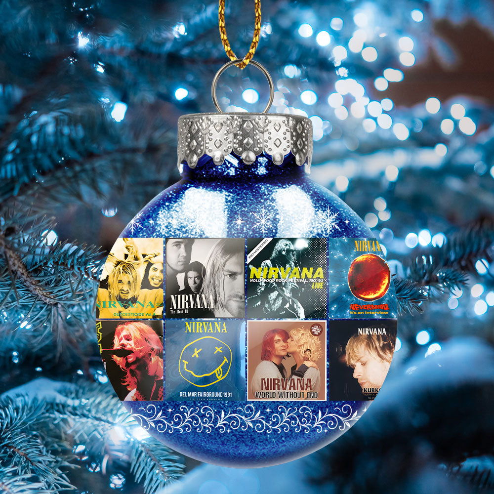 Nirvana Ball Ornament – Grunge Spirit for the Holiday Season