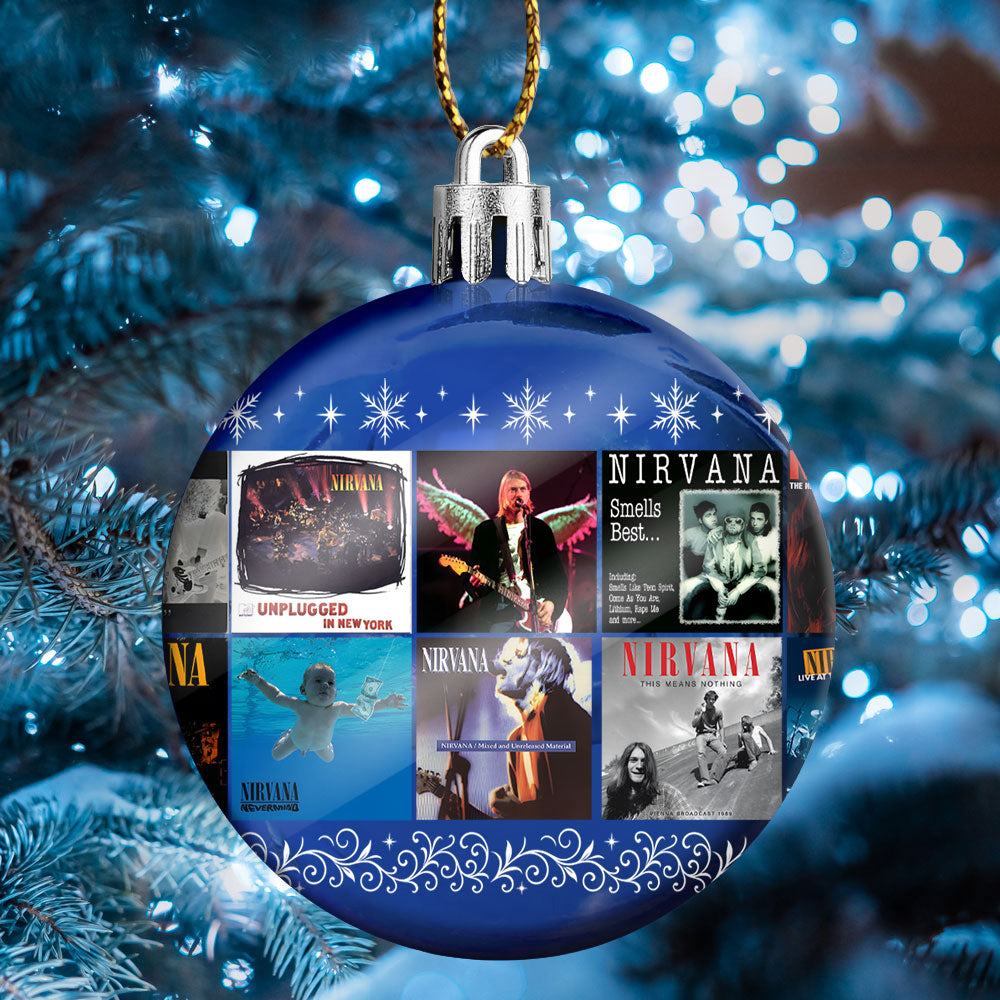 Nirvana Ball Ornament – Grunge Spirit for the Holiday Season