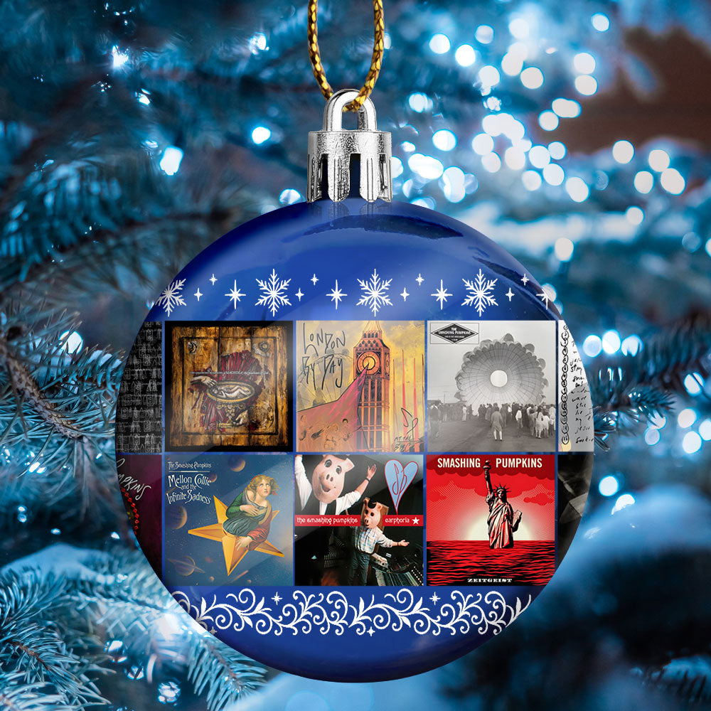 The Smashing Pumpkins Ball Ornament – A Grunge Legacy in Every Glow