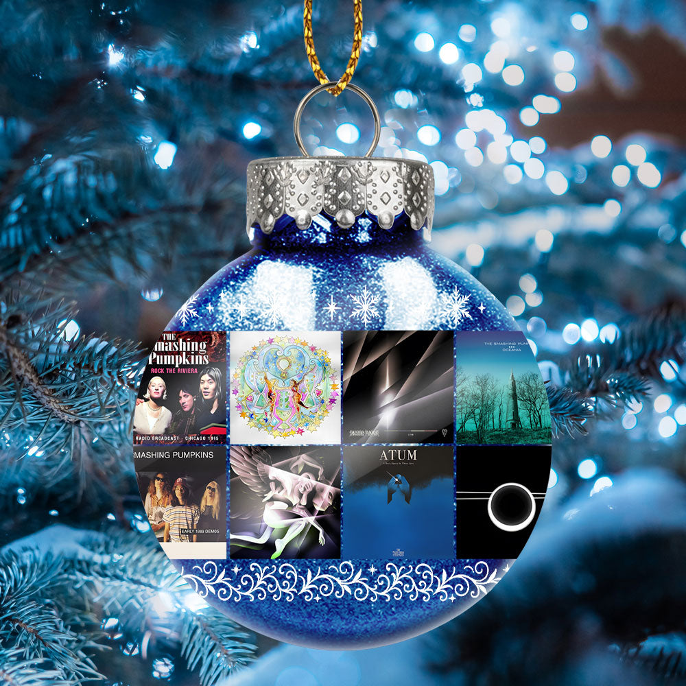 The Smashing Pumpkins Ball Ornament – A Grunge Legacy in Every Glow