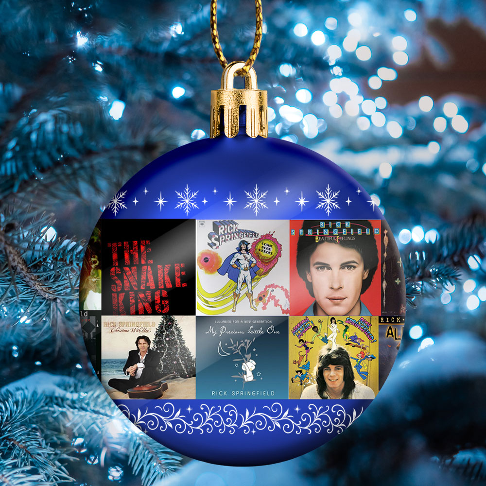 Rick Springfield Ball Ornament – Classic Rock Heartbeat