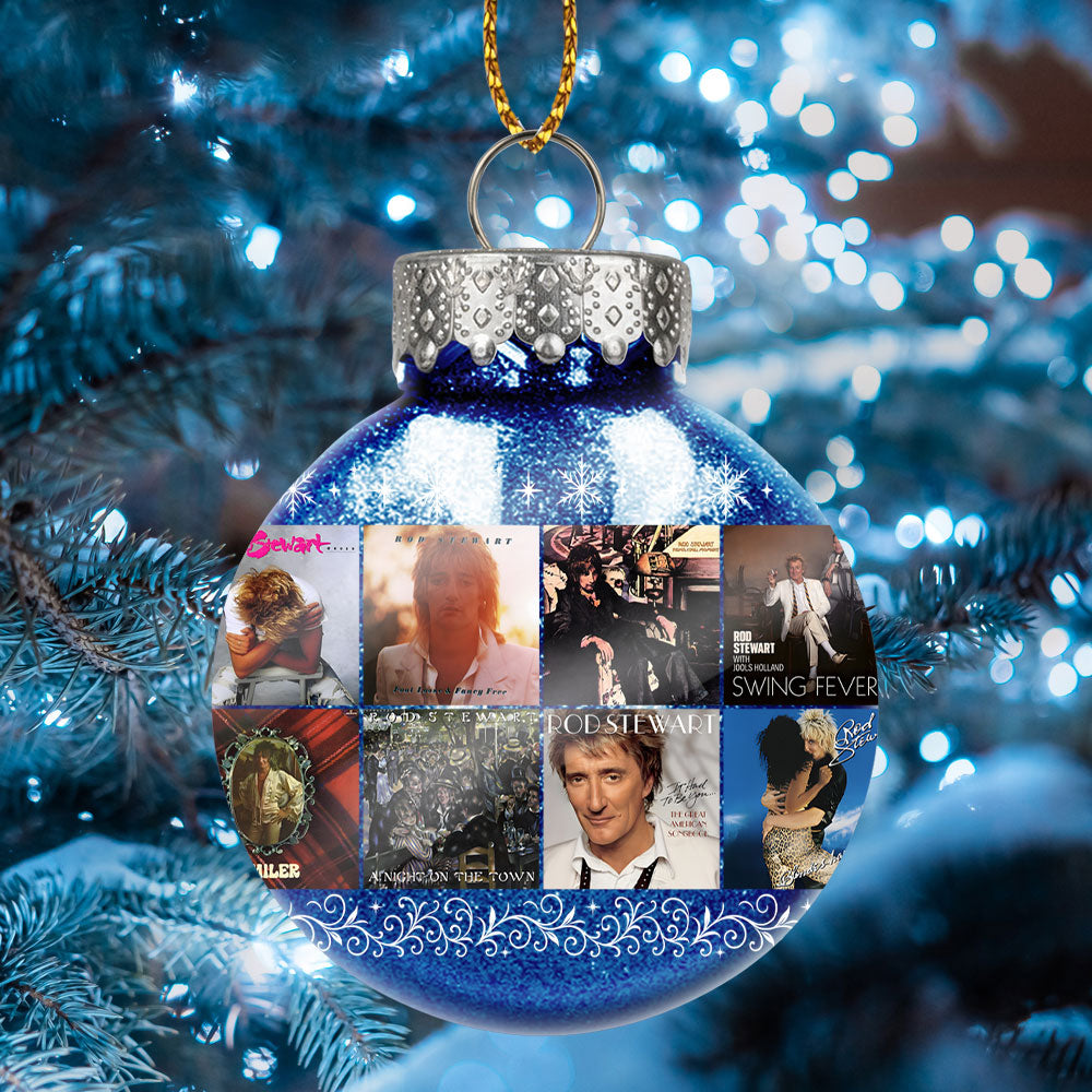 Rod Stewart Ball Ornament – Celebrate the Voice of Rock and Romance