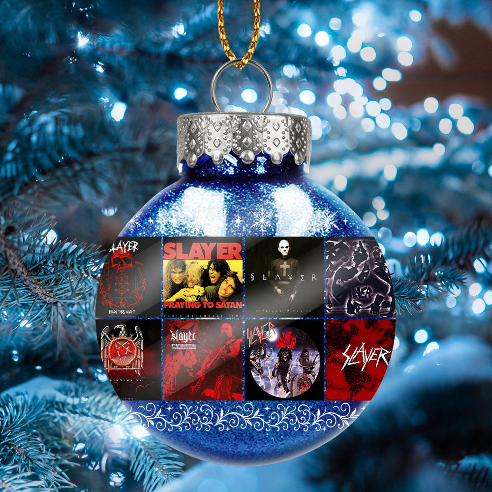 Slayer Ball Ornament – Thrash Metal Meets Holiday Mayhem
