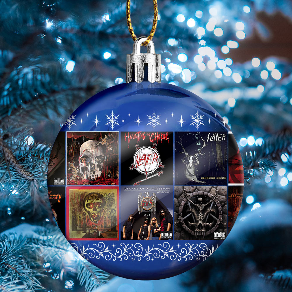 Slayer Ball Ornament – Thrash Metal Meets Holiday Mayhem