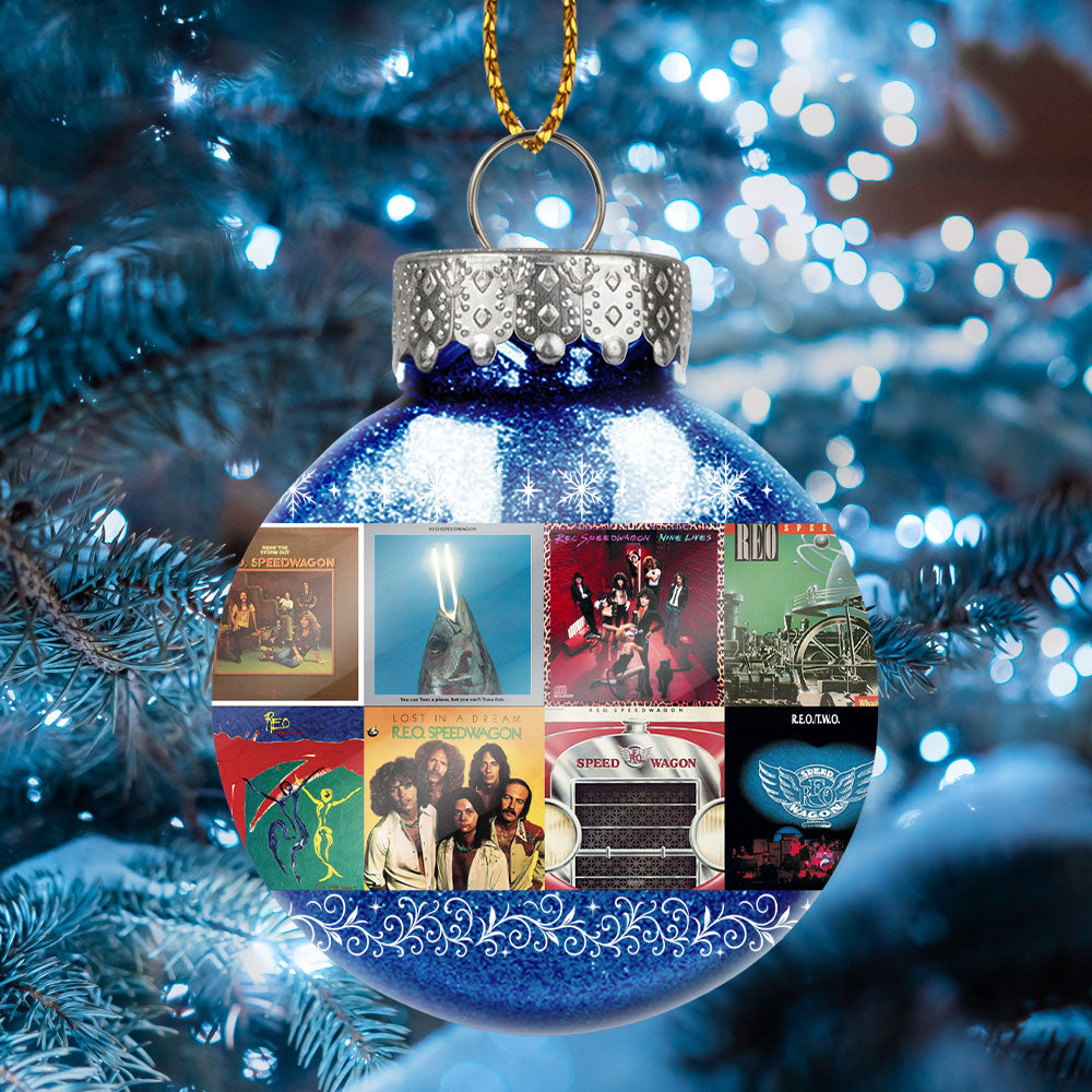 REO Speedwagon Ball Ornament – Rockin’ the Holidays with Timeless Hits
