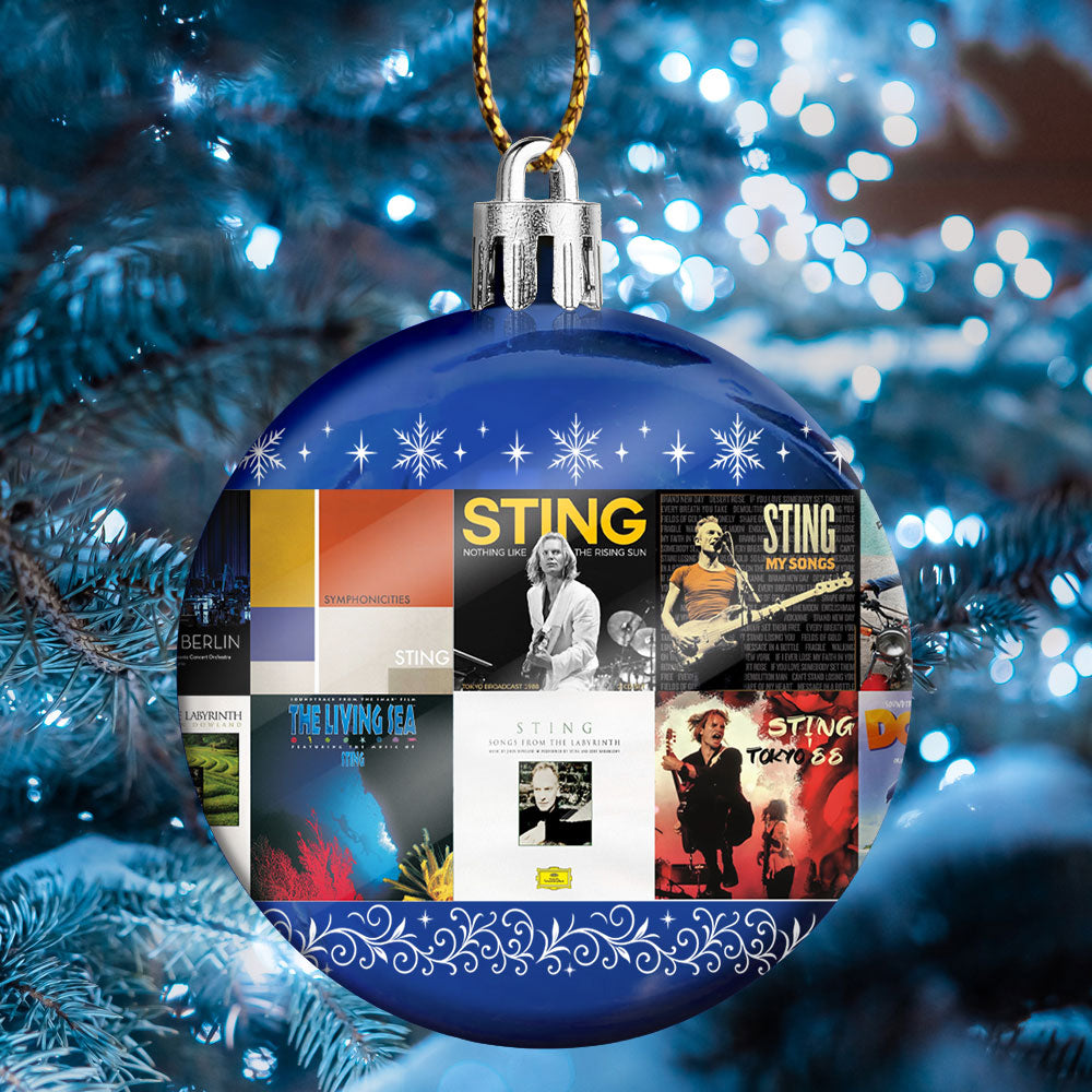 Sting Ball Ornament – A Touch of Elegance for Music Lovers