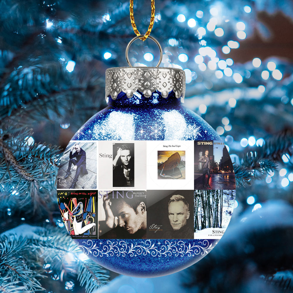 Sting Ball Ornament – A Touch of Elegance for Music Lovers