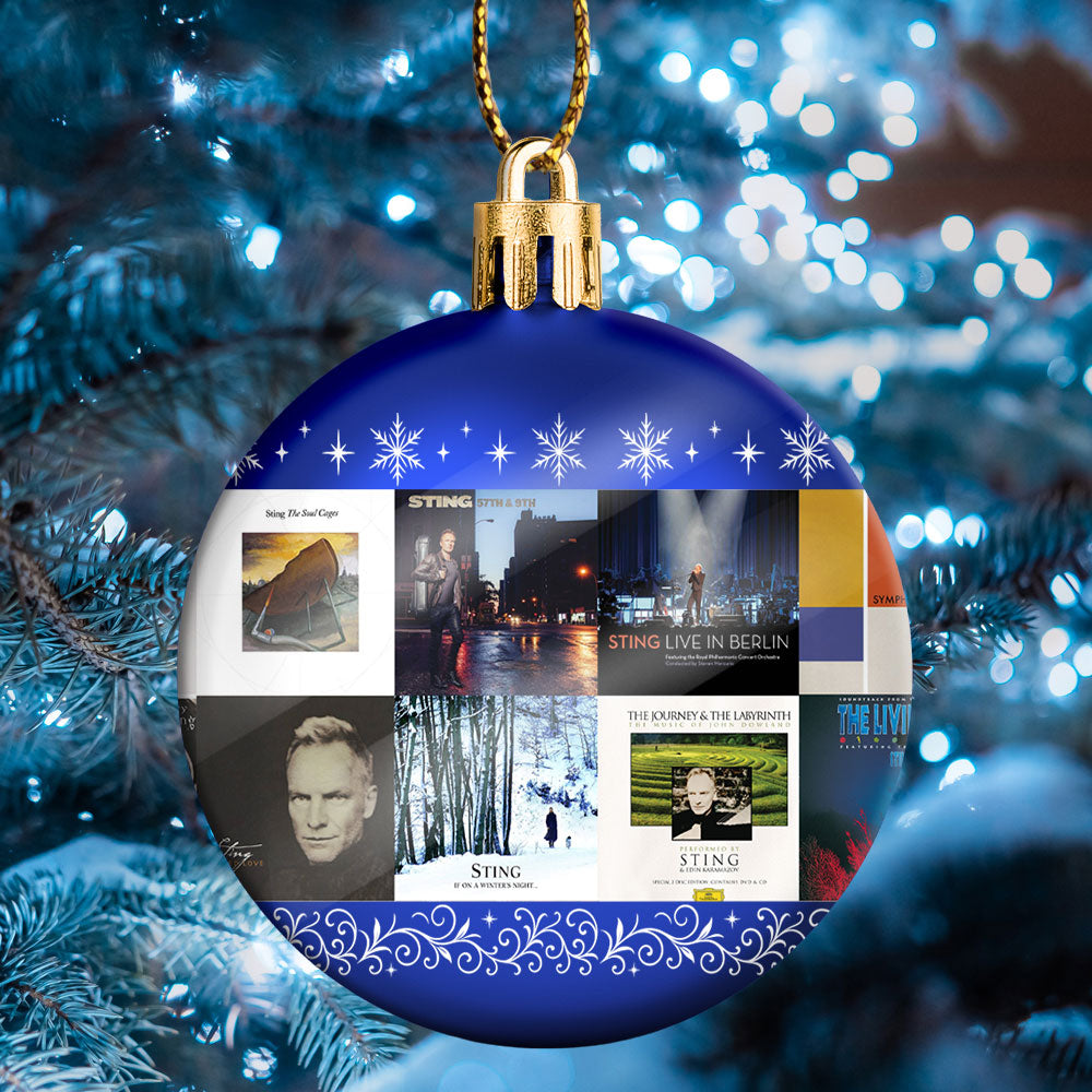 Sting Ball Ornament – A Touch of Elegance for Music Lovers