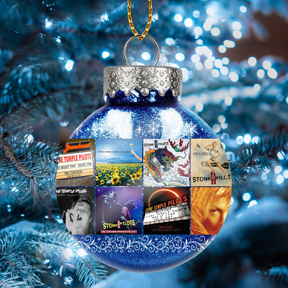 Stone Temple Pilots Ball Ornament – Grunge Legends in Holiday Style