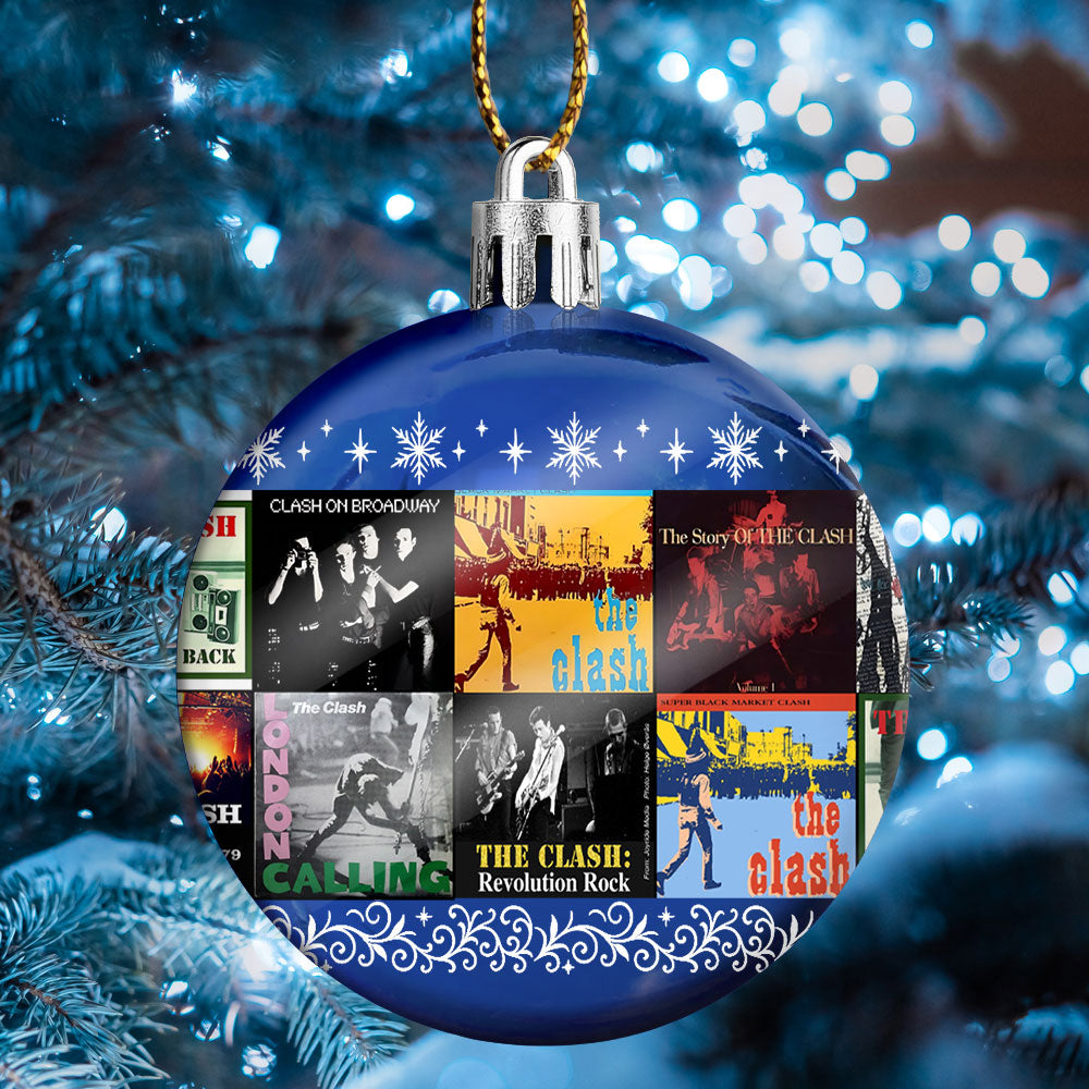 The Clash Ball Ornament – Punk Spirit Meets Holiday Cheer