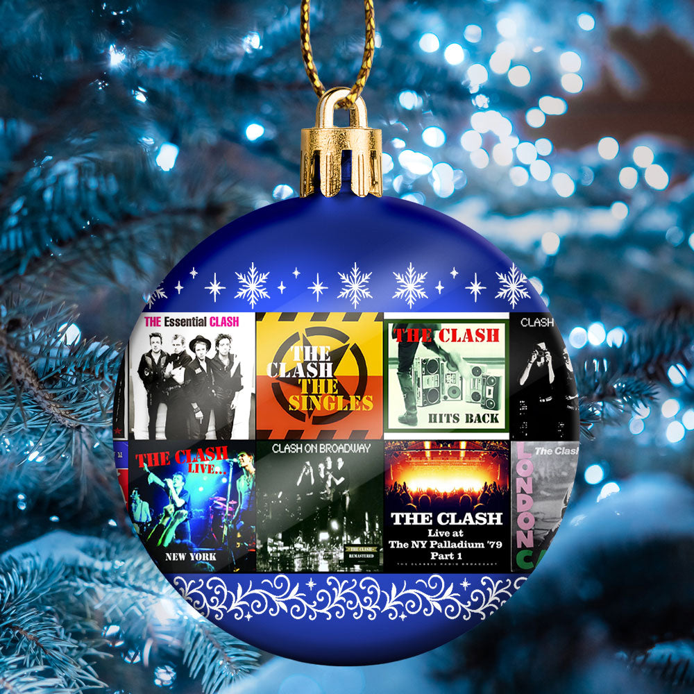 The Clash Ball Ornament – Punk Spirit Meets Holiday Cheer