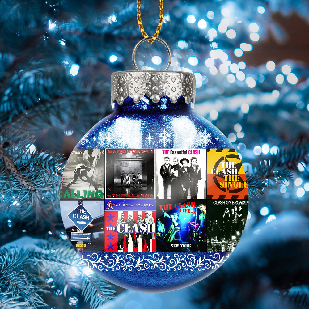 The Clash Ball Ornament – Punk Spirit Meets Holiday Cheer