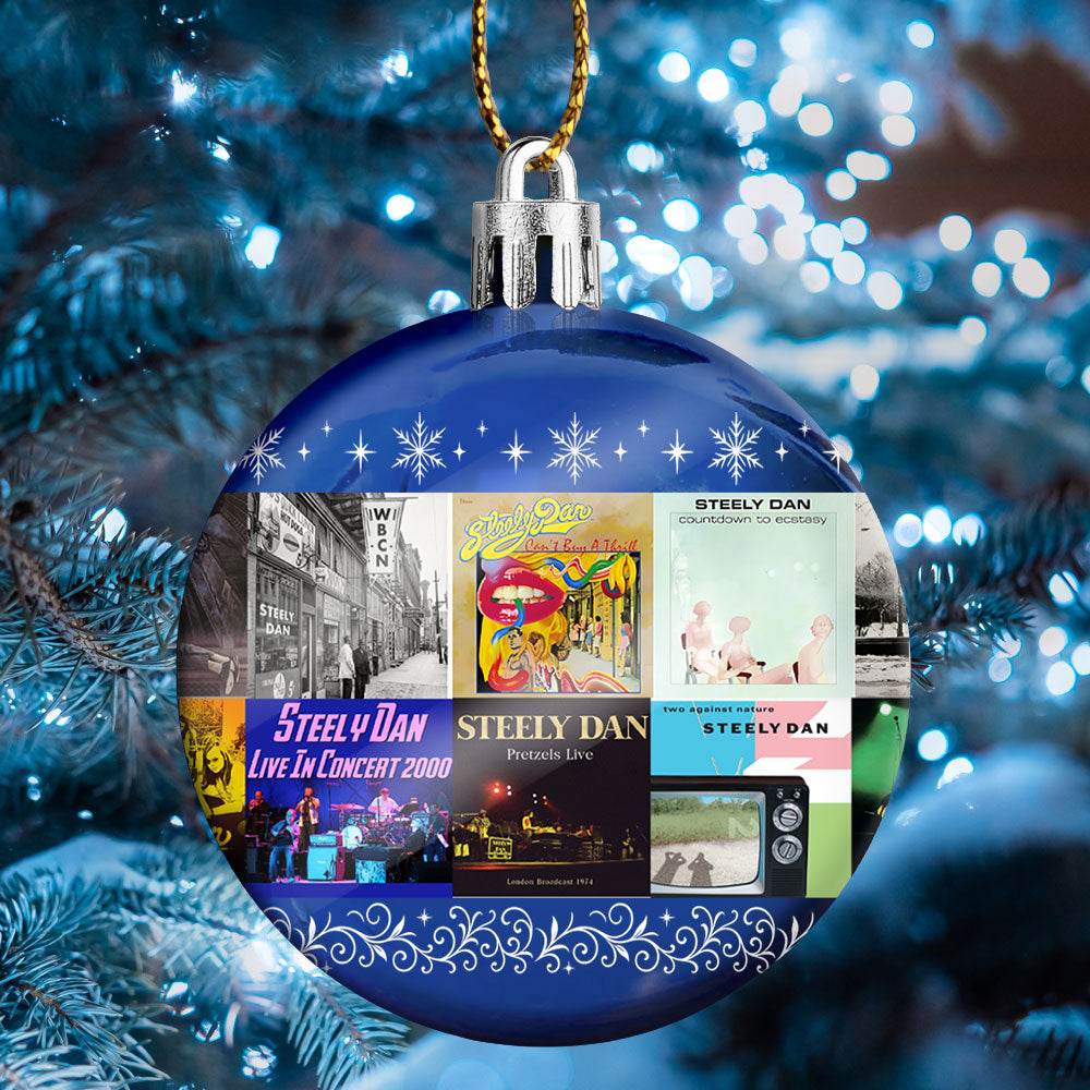 Steely Dan Ball Ornament – Jazz-Rock Elegance for the Holidays