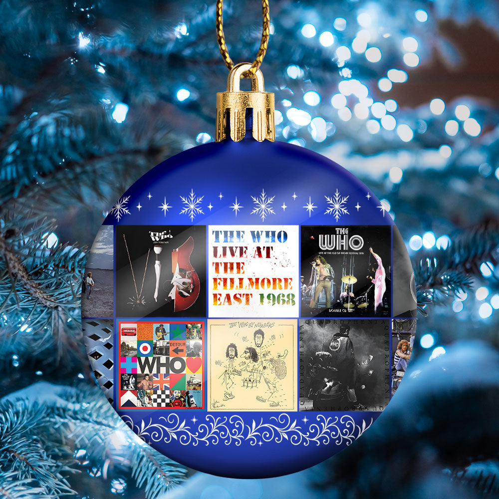 The Who Ball Ornament – A Rock Legacy on Your Tree
