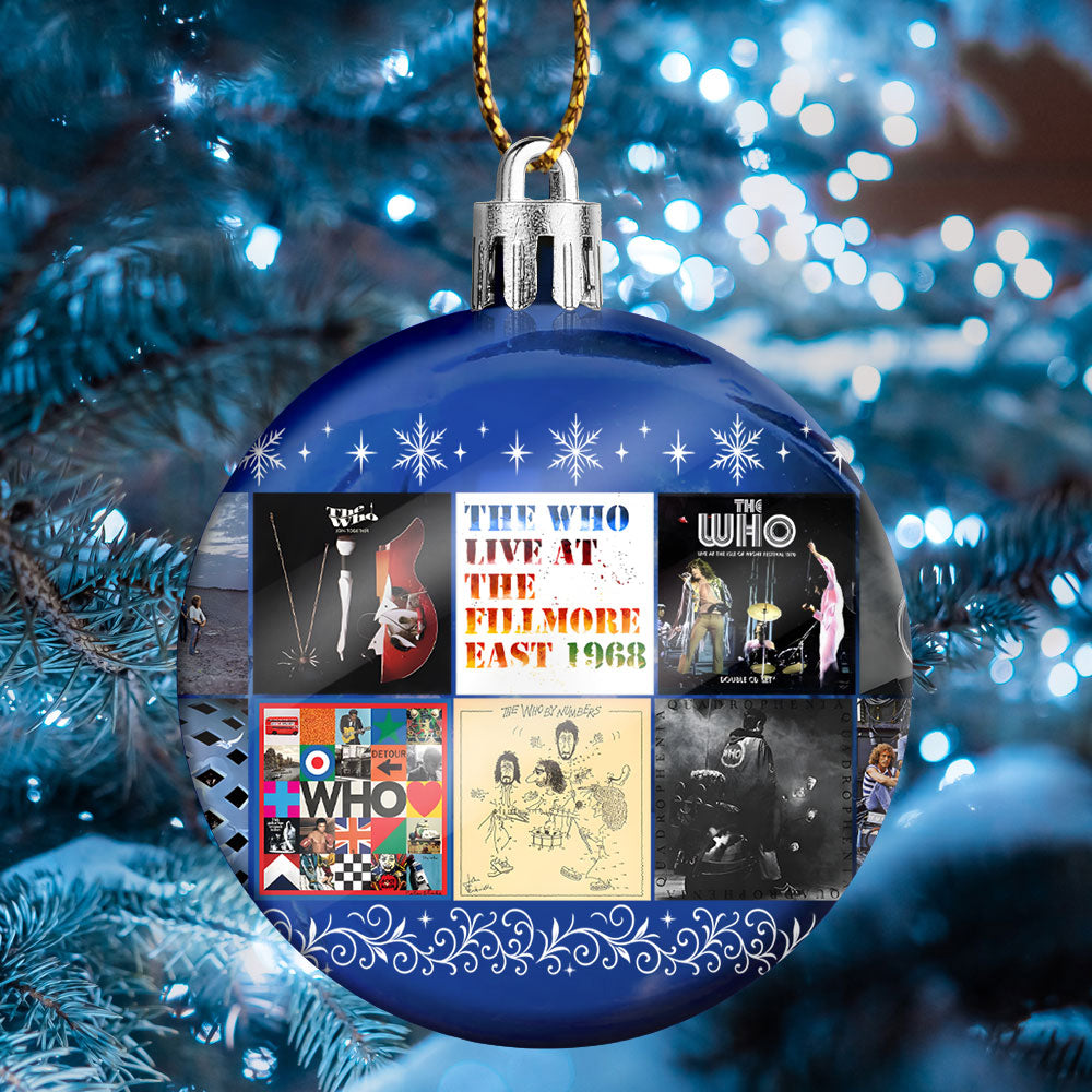 The Who Ball Ornament – A Rock Legacy on Your Tree