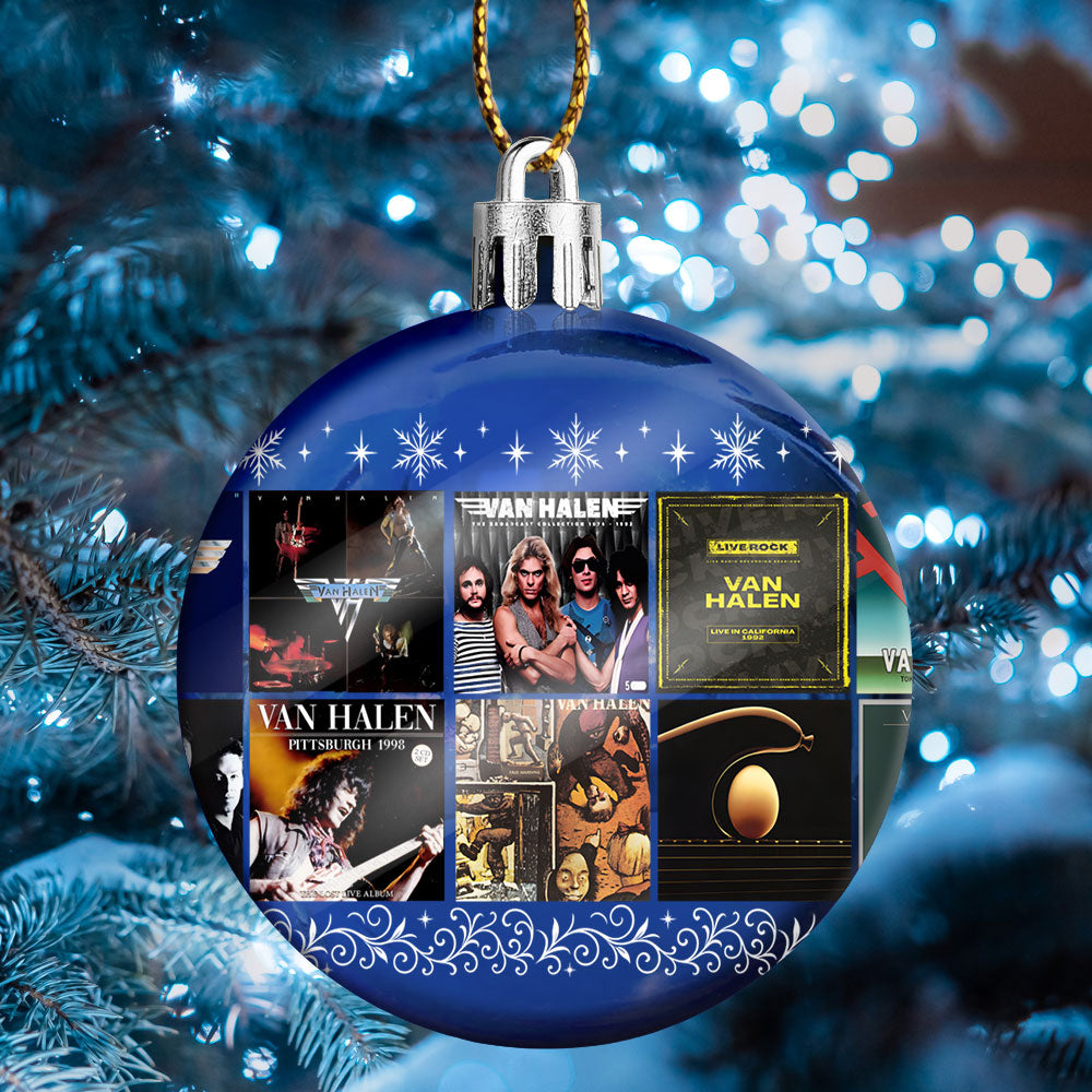 Van Halen Ball Ornament – Rock ’n’ Roll Energy for the Holidays