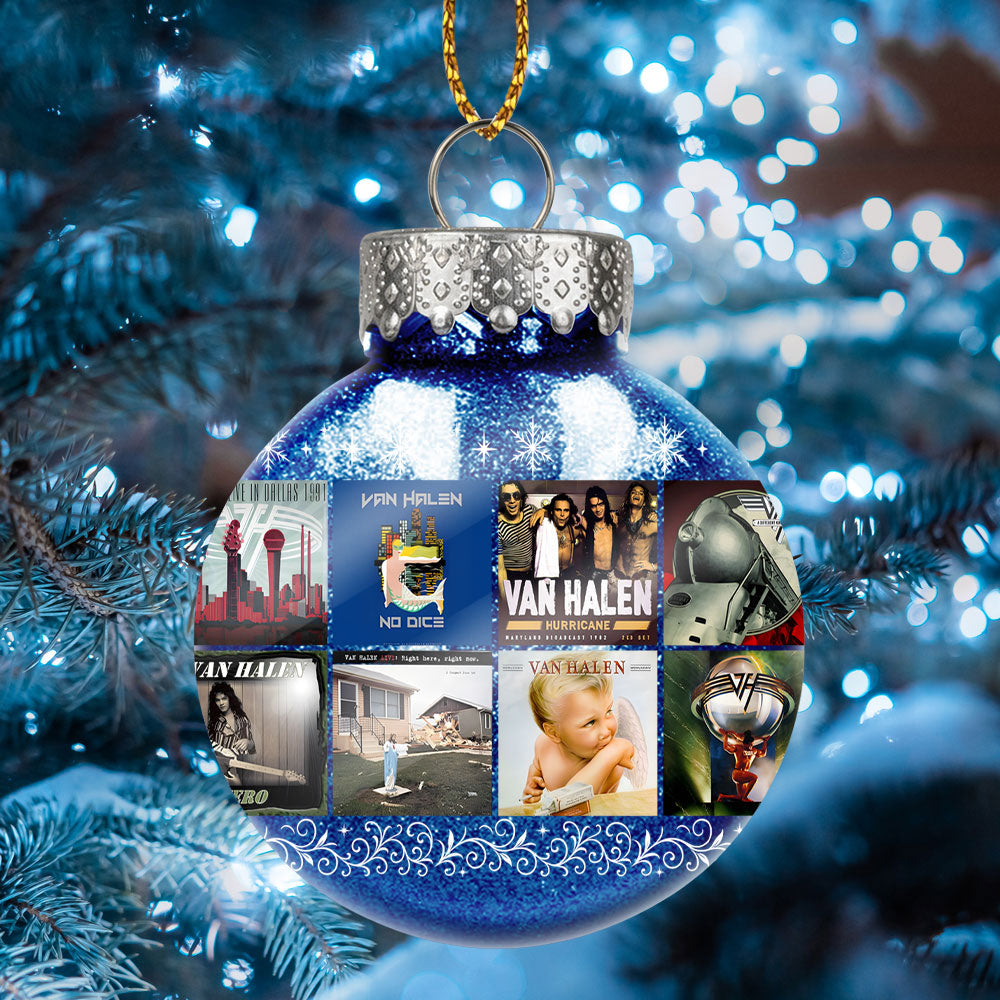 Van Halen Ball Ornament – Rock ’n’ Roll Energy for the Holidays