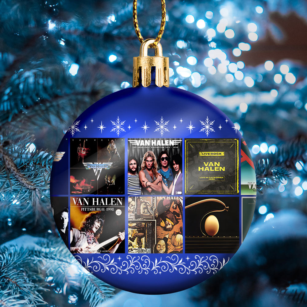 Van Halen Ball Ornament – Rock ’n’ Roll Energy for the Holidays