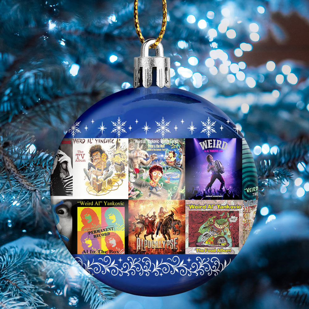 Weird Al Yankovic Ornament – A Hilarious Twist for Your Holiday Tree
