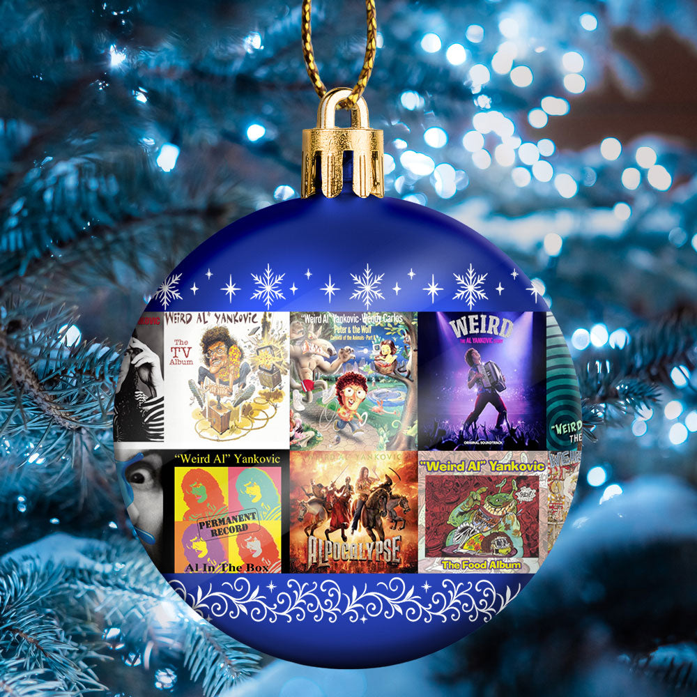 Weird Al Yankovic Ornament – A Hilarious Twist for Your Holiday Tree