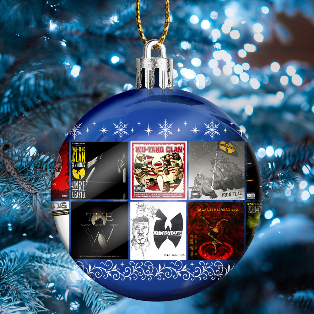 Wu-Tang Clan Ball Ornament – Hip-Hop Legacy Meets Holiday Style