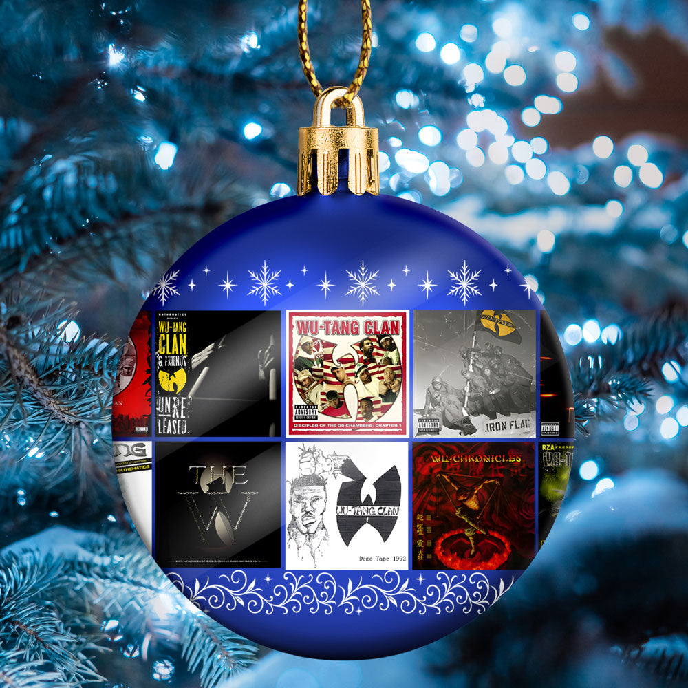 Wu-Tang Clan Ball Ornament – Hip-Hop Legacy Meets Holiday Style
