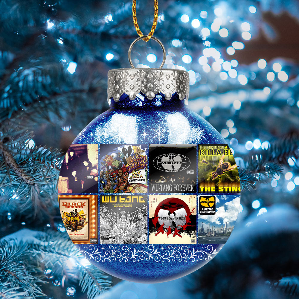Wu-Tang Clan Ball Ornament – Hip-Hop Legacy Meets Holiday Style