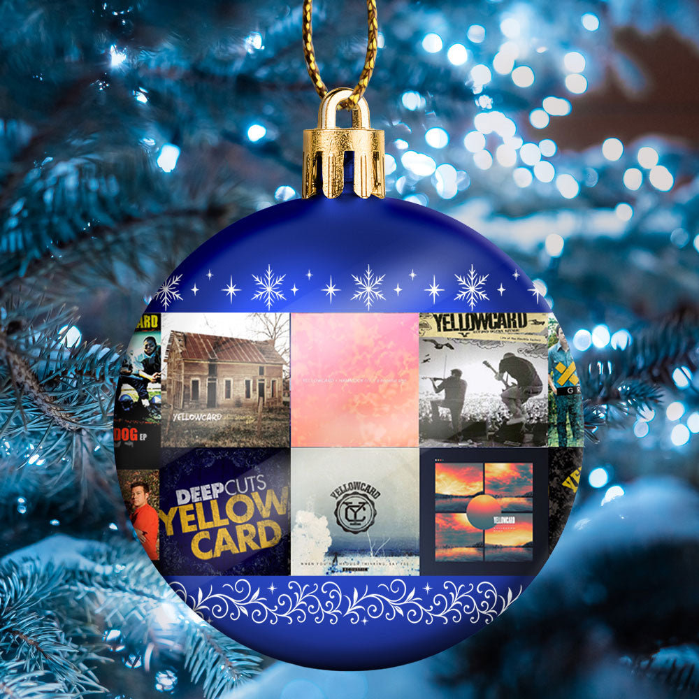 Yellowcard Ball Ornament – Pop-Punk Spirit for the Holidays