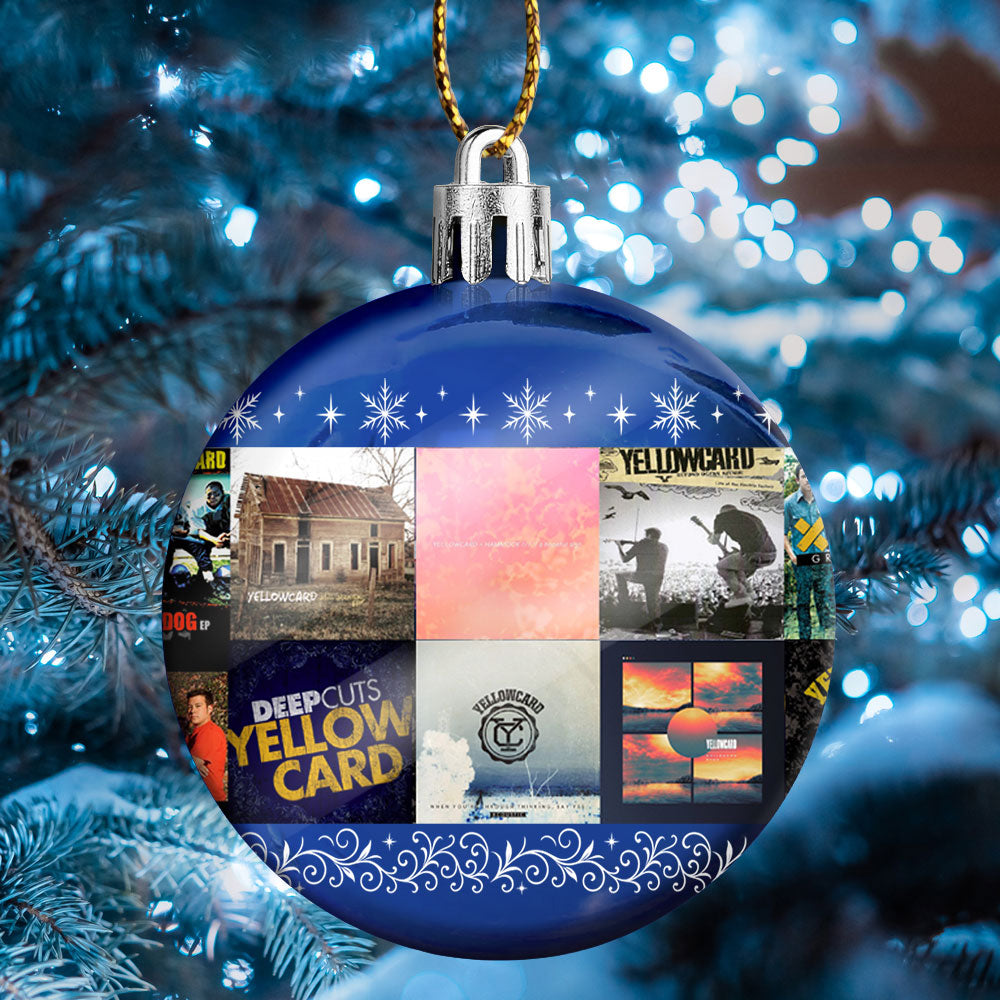 Yellowcard Ball Ornament – Pop-Punk Spirit for the Holidays