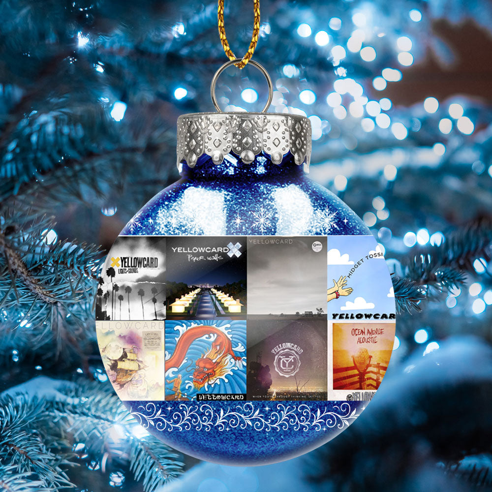 Yellowcard Ball Ornament – Pop-Punk Spirit for the Holidays