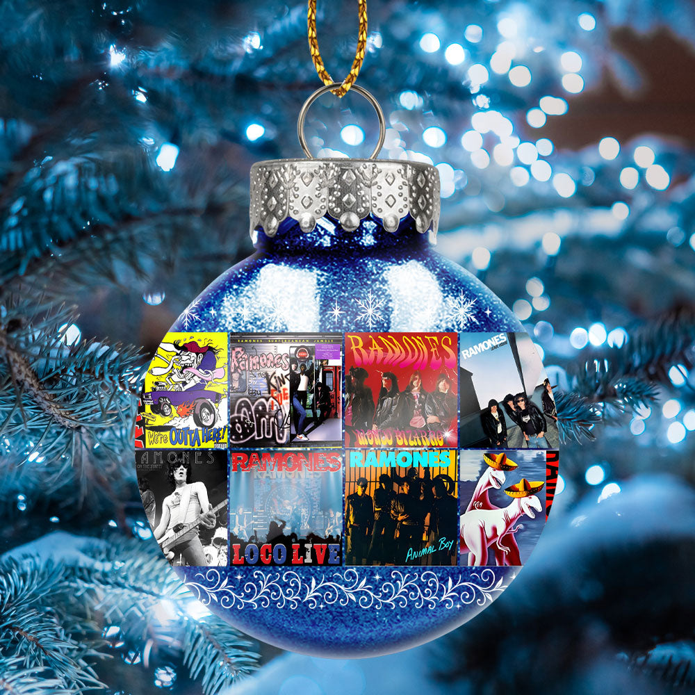 Ramones Ball Ornament – A Punk Rock Classic for a Loud and Merry Christmas