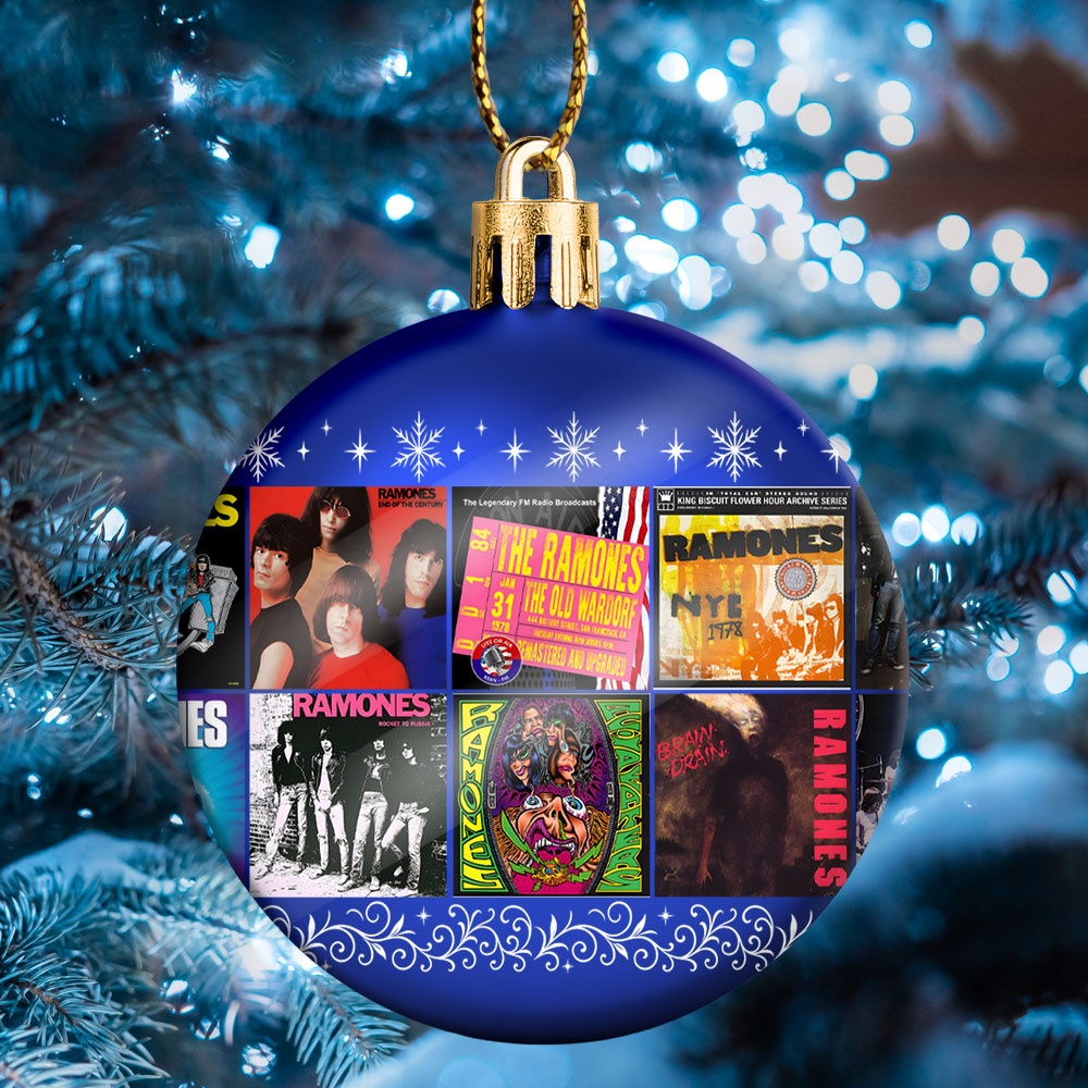Ramones Ball Ornament – A Punk Rock Classic for a Loud and Merry Christmas
