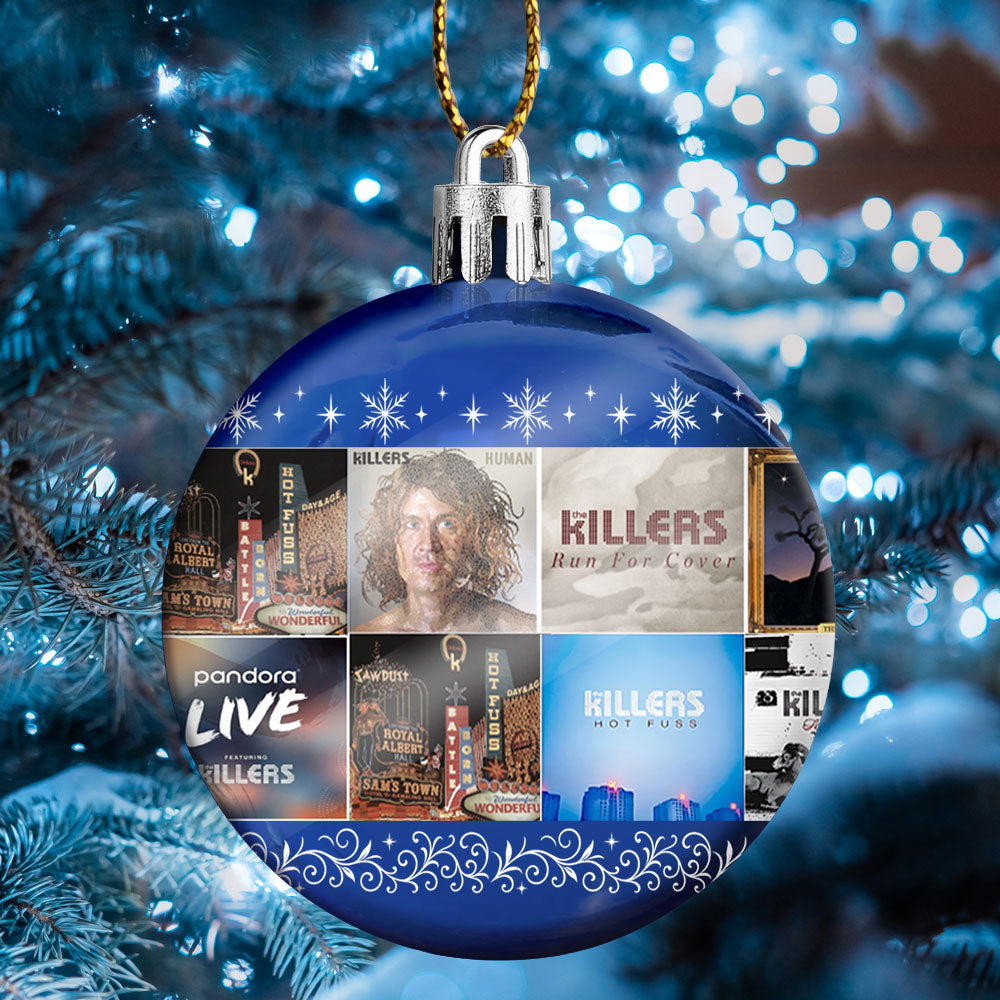 The Killers Ball Ornament – Shine Bright with Indie Rock Flair