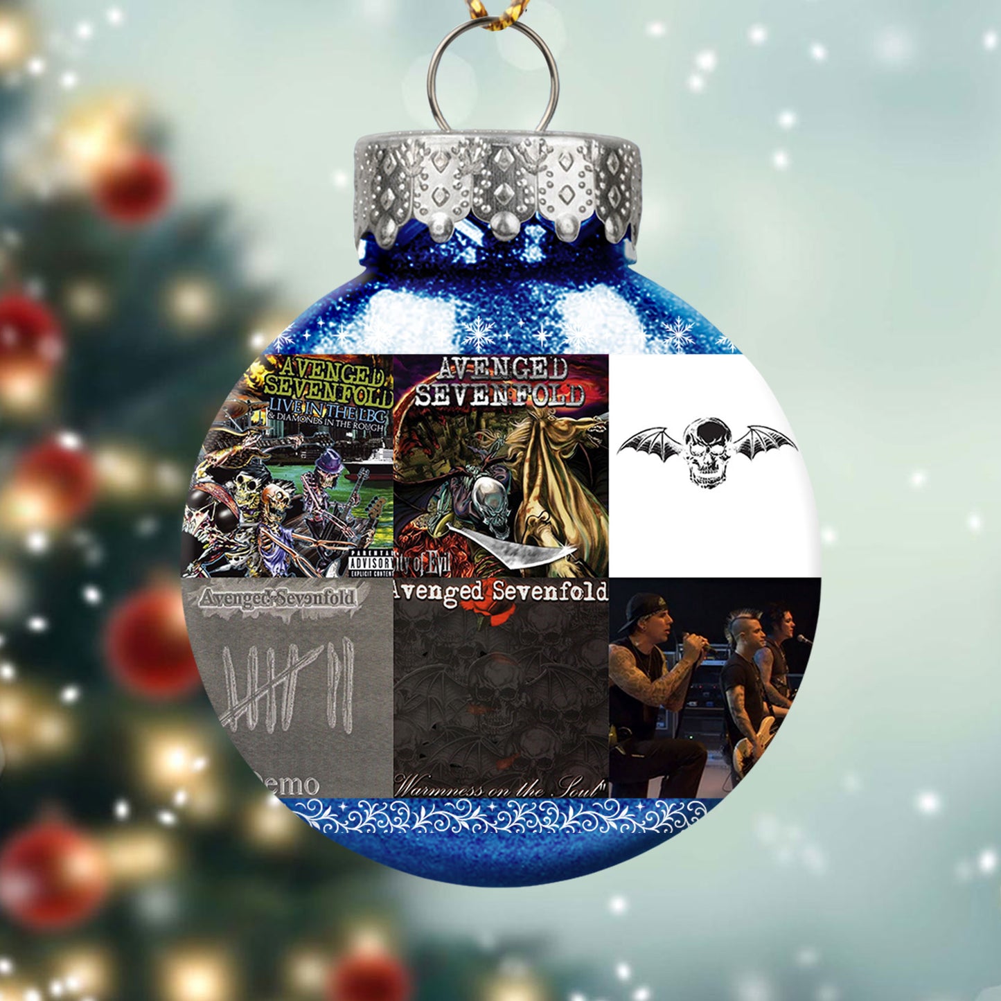 Avenged Sevenfold Ball Ornament – Metal Majesty for the Holidays