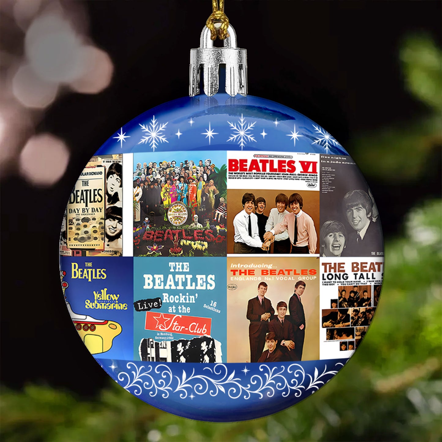 The Beatles Ball Ornament – A Legendary Tribute to Timeless Music