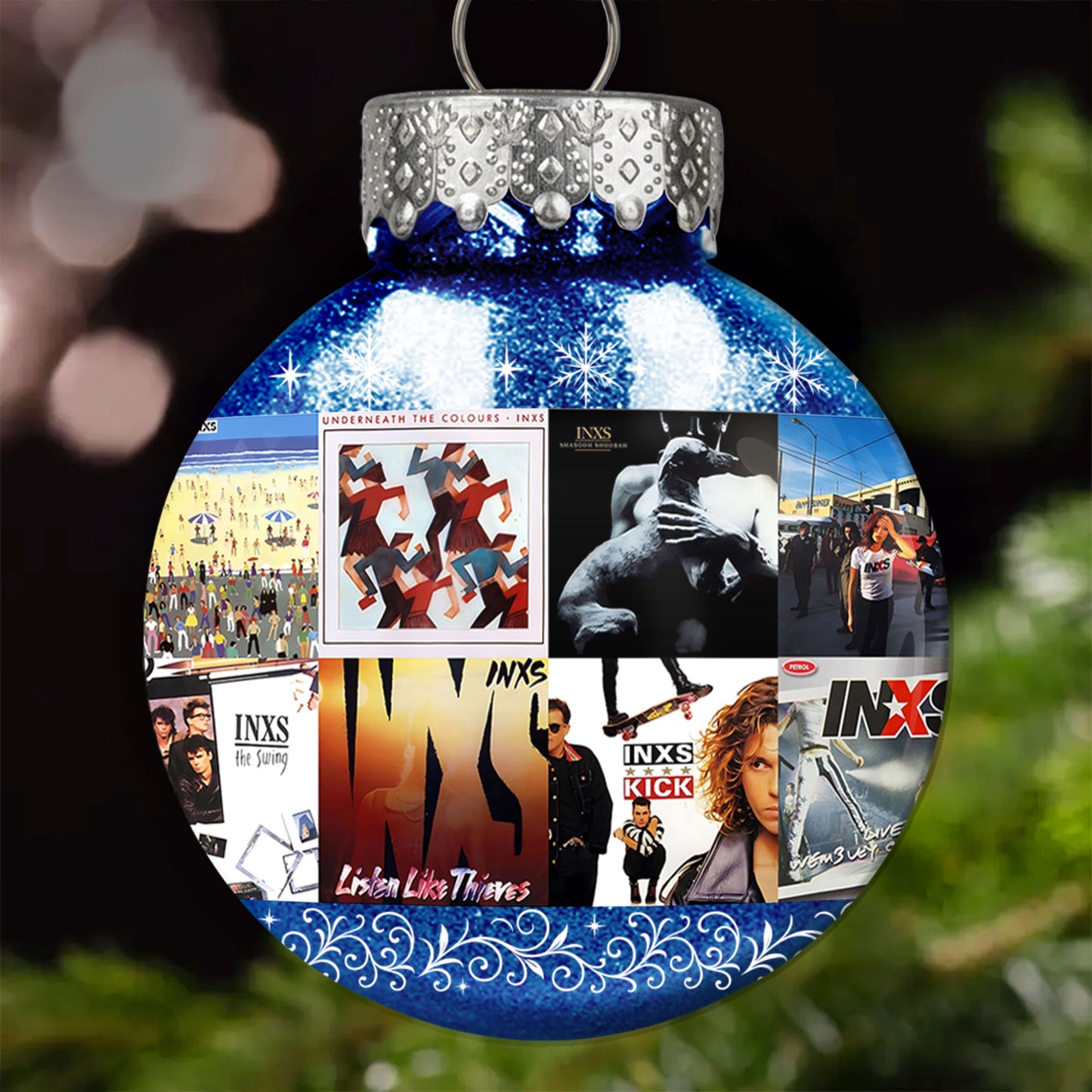 INXS Ball Ornament – Celebrate the Sound of Iconic Rock Energy