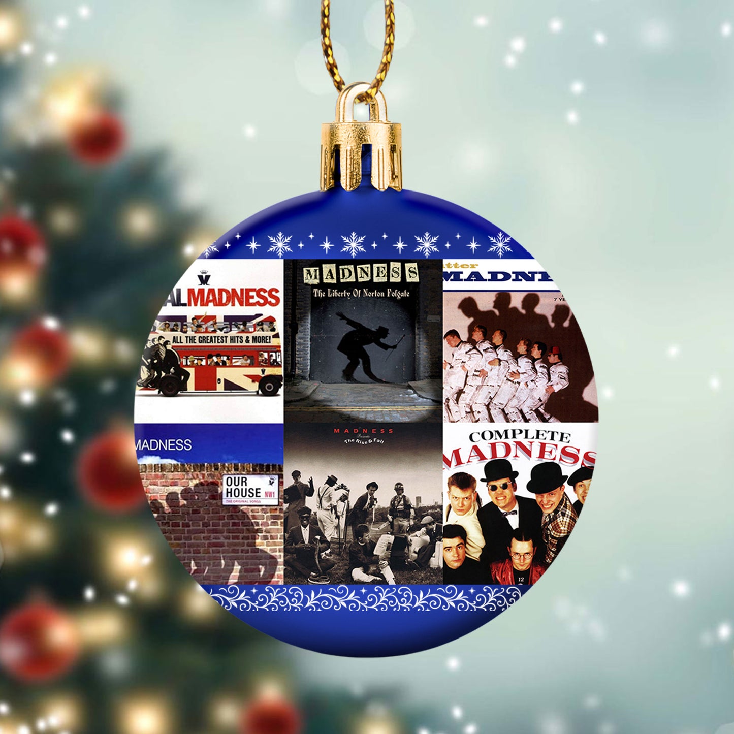Madness Ball Ornament – Ska Rhythms & British Charm