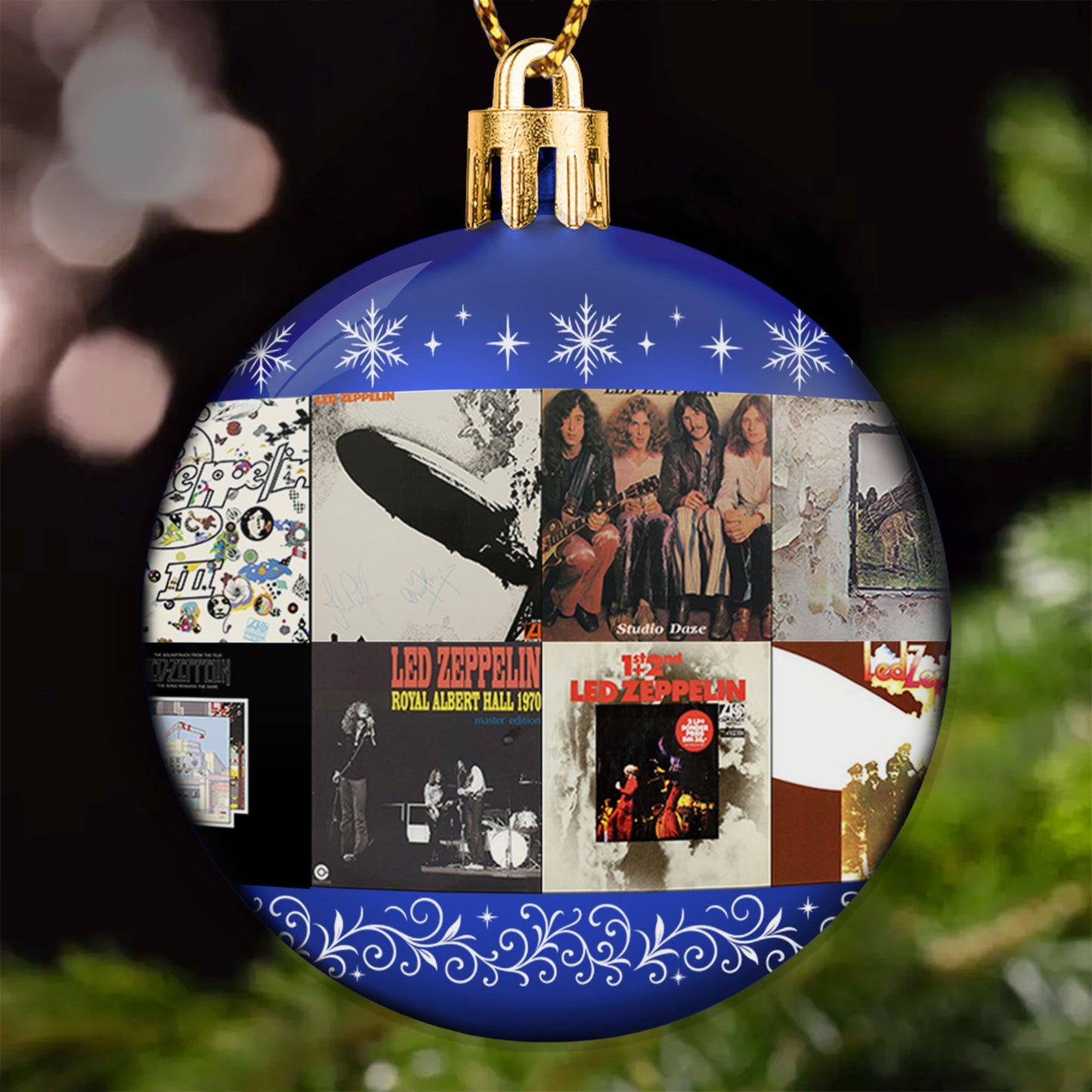Led Zeppelin Ball Ornament – The Legends of Rock Immortalized