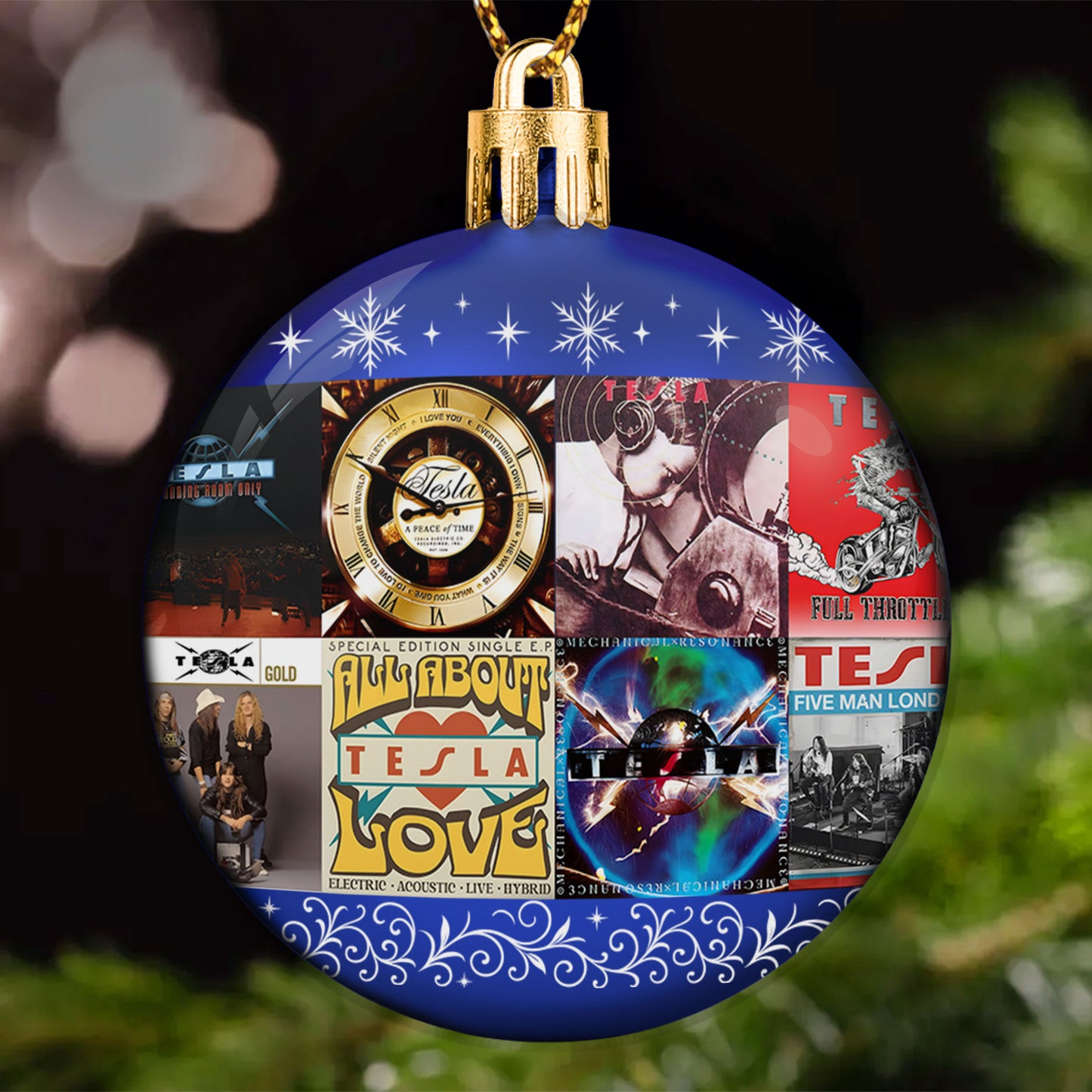 Tesla Ball Ornament – Classic Rock Power Collection