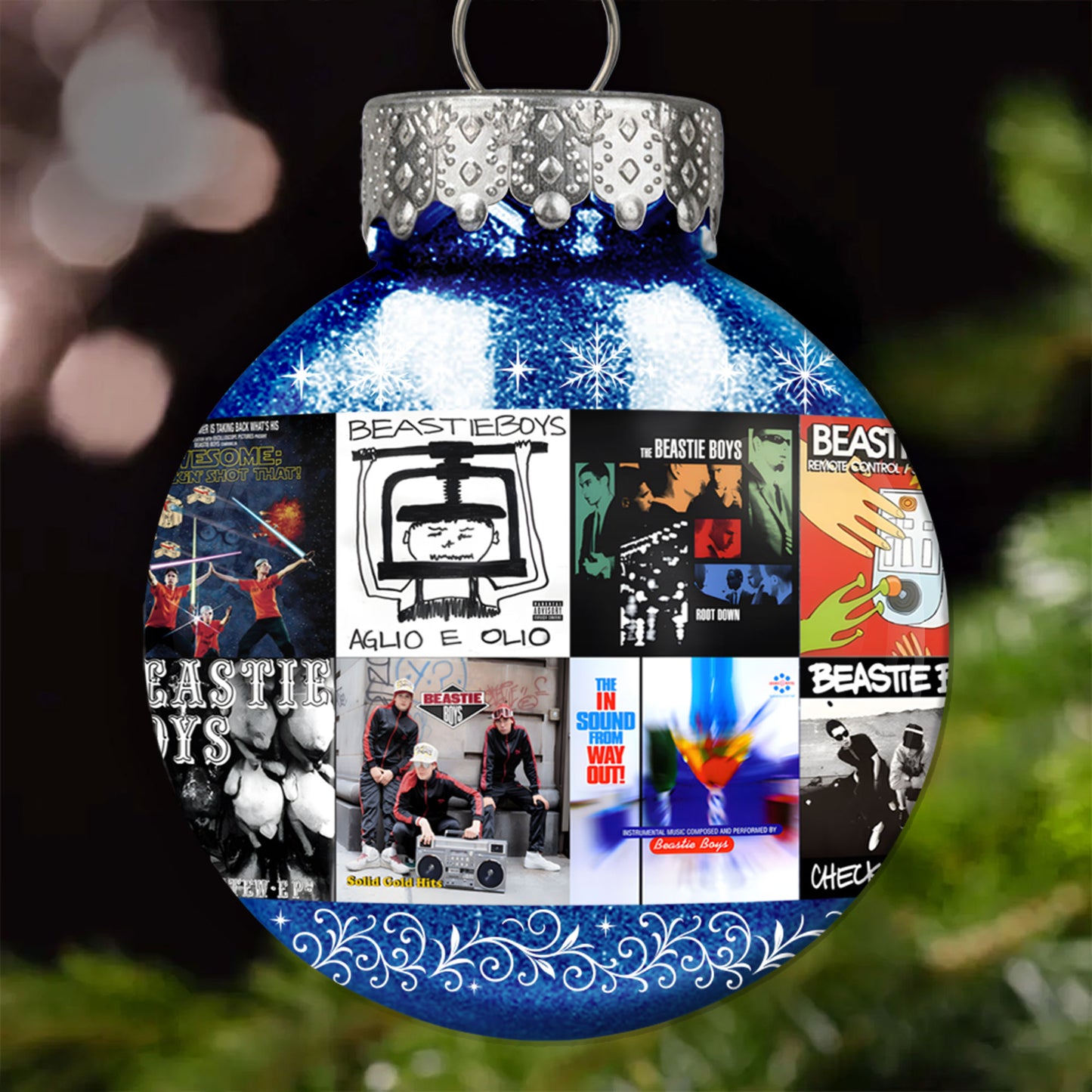 Beastie Boys Ball Ornament – A Classic Hip-Hop Twist for Your Holidays