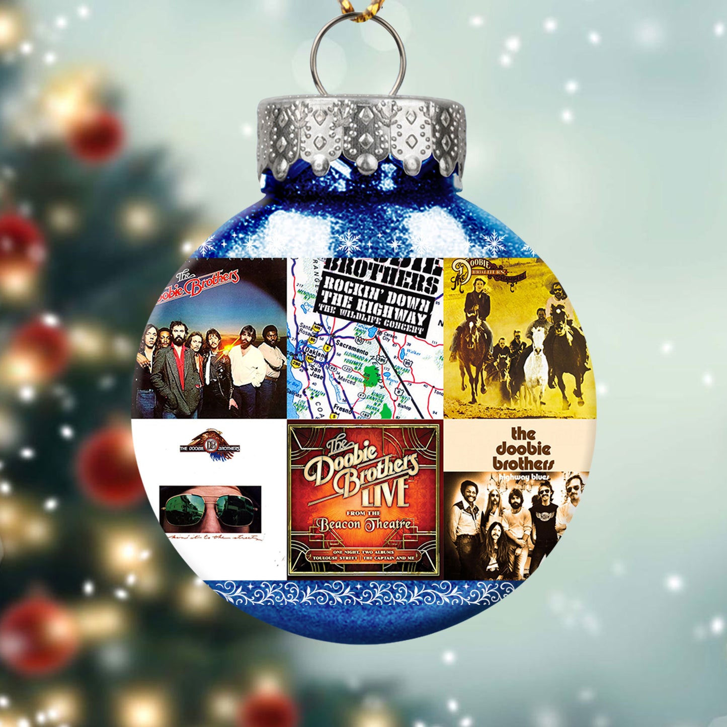 The Doobie Brothers Ball Ornament – A Classic Rock Christmas Gift