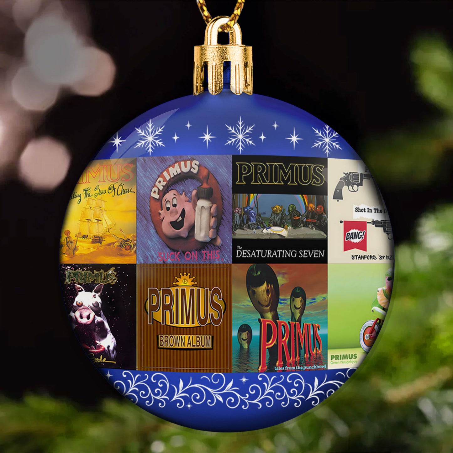 Primus Ball Ornament – A Whimsical Spin on Funky Rock Traditions
