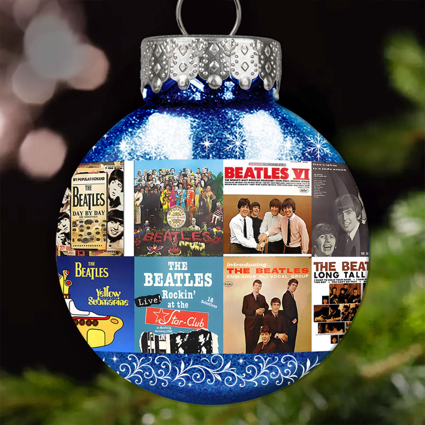 The Beatles Ball Ornament – A Legendary Tribute to Timeless Music