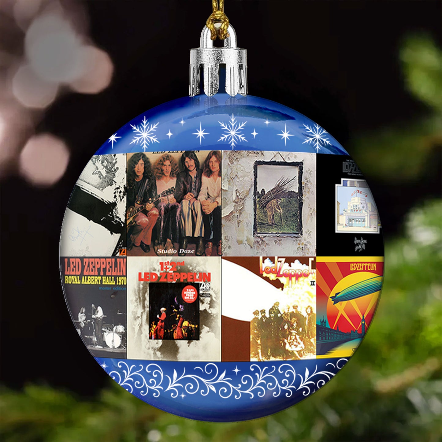 Led Zeppelin Ball Ornament – The Legends of Rock Immortalized