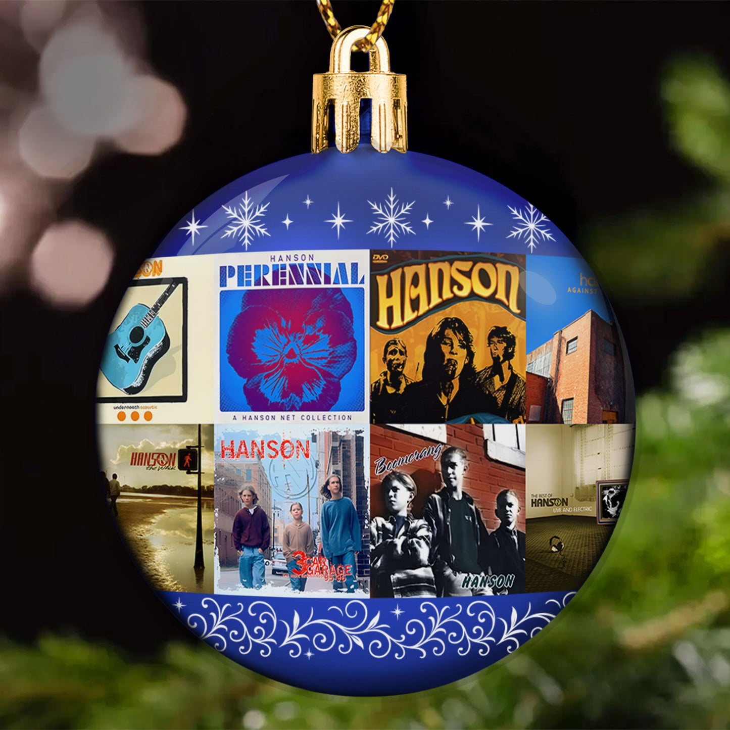 Hanson Ball Ornament – Pop Rock Harmony Collection